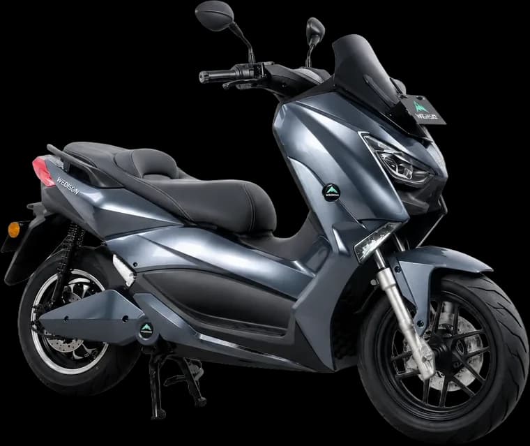 Wedison EdPower electric motorcycle available for rent through Werigo in Bali, main product photo