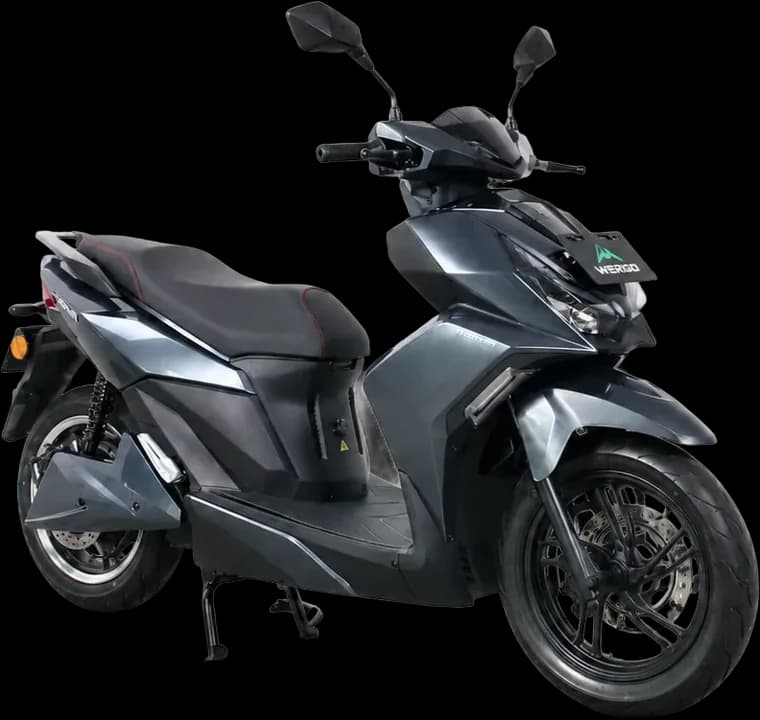 Wedison Victory electric motorcycle available for rent through Werigo in Bali, main product photo
